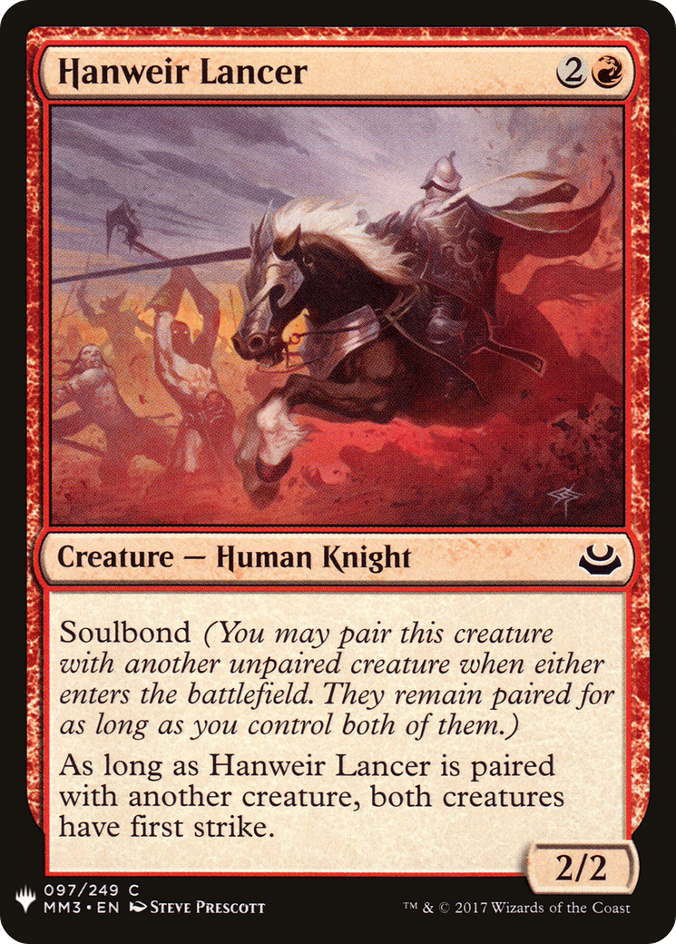 Hanweir Lancer [PLST-MM3-97]