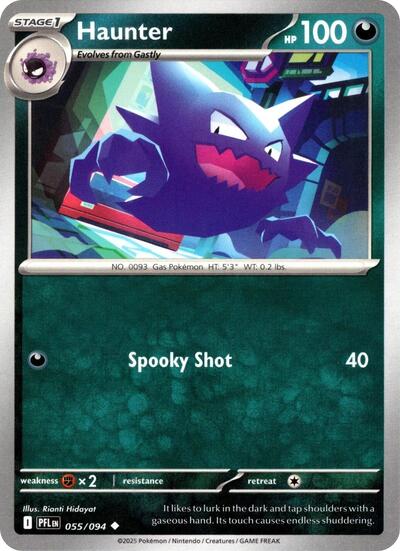 Haunter - 055/094 (Uncommon) [PFL-055-U]