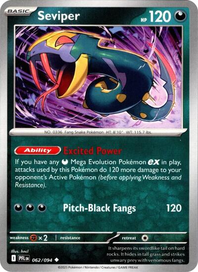 Seviper - 062/094 (Uncommon) [PFL-062-U]