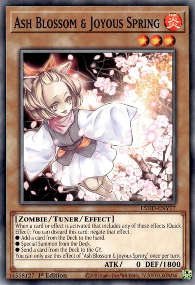 Ash Blossom & Joyous Spring (Common) [L5DD-ENY17-C]