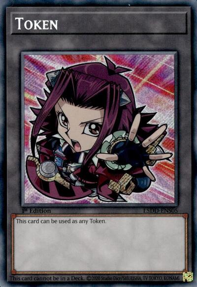 Token (Secret Rare) [L5DD-ENS05-SeR-T]
