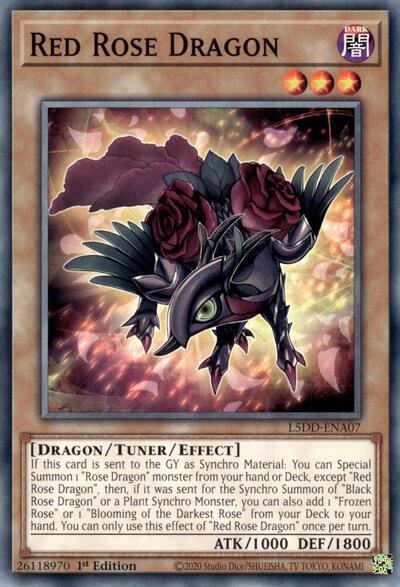 Red Rose Dragon (Common) [L5DD-ENA07-C]