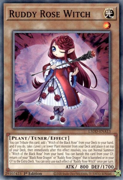 Ruddy Rose Witch (Common) [L5DD-ENA13-C]