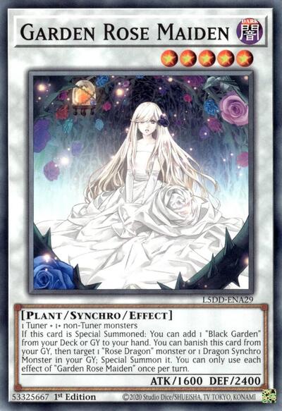 Garden Rose Maiden (Common) [L5DD-ENA29-C]