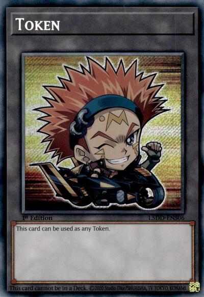 Token (Secret Rare) [L5DD-ENS06-SeR-T]