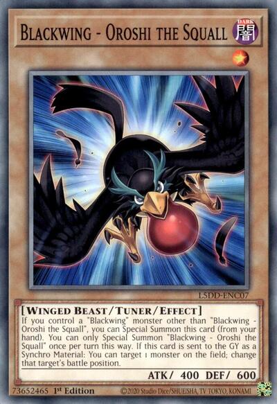 Blackwing - Oroshi the Squall (Common) [L5DD-ENC07-C]