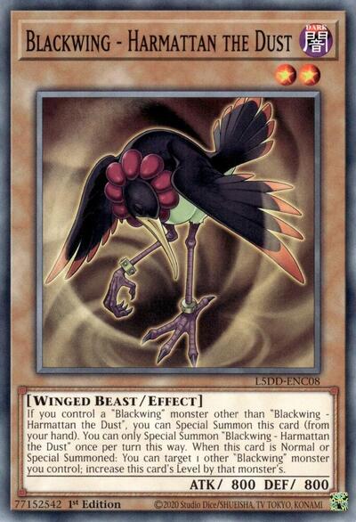 Blackwing - Harmattan the Dust (Common) [L5DD-ENC08-C]