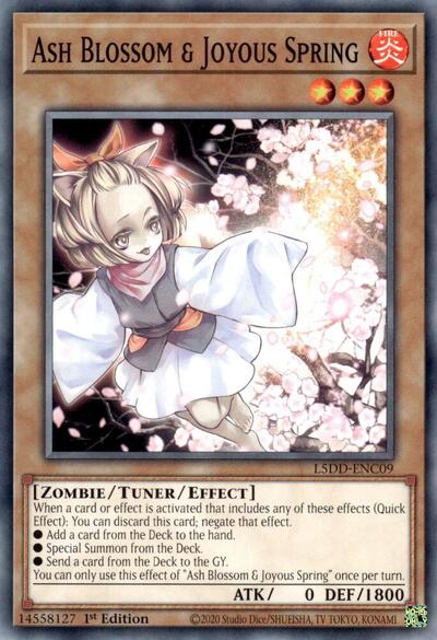 Ash Blossom & Joyous Spring (Common) [L5DD-ENC09-C]