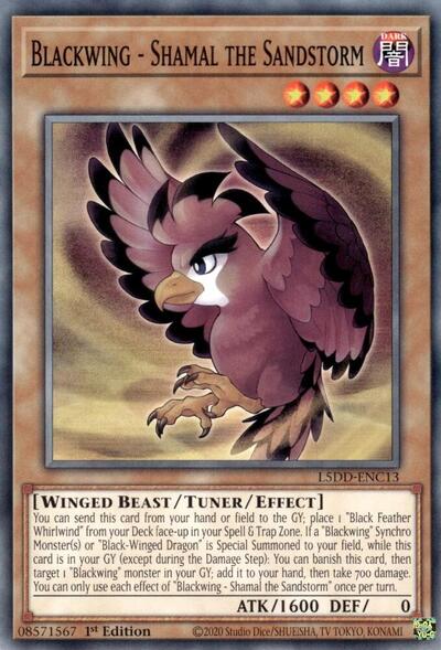 Blackwing - Shamal the Sandstorm (Common) [L5DD-ENC13-C]