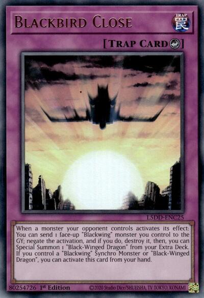 Blackbird Close (Ultra Rare) [L5DD-ENC25-UR]