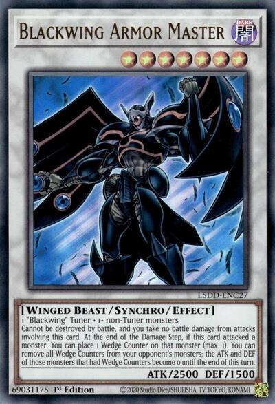 Blackwing Armor Master (Ultra Rare) [L5DD-ENC27-UR]
