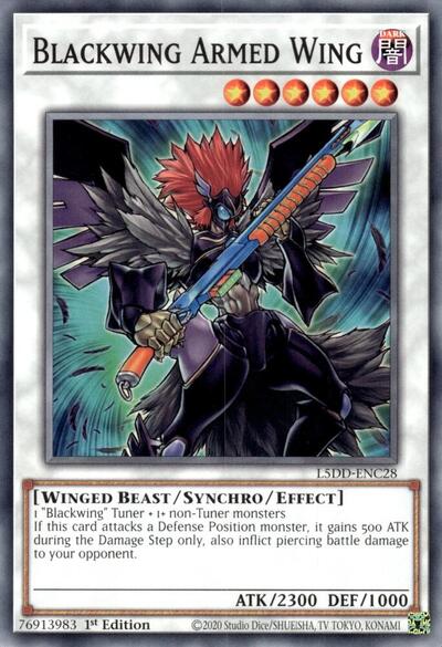 Blackwing Armed Wing (Common) [L5DD-ENC28-C]