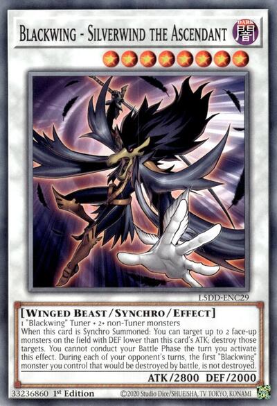 Blackwing - Silverwind the Ascendant (Common) [L5DD-ENC29-C]