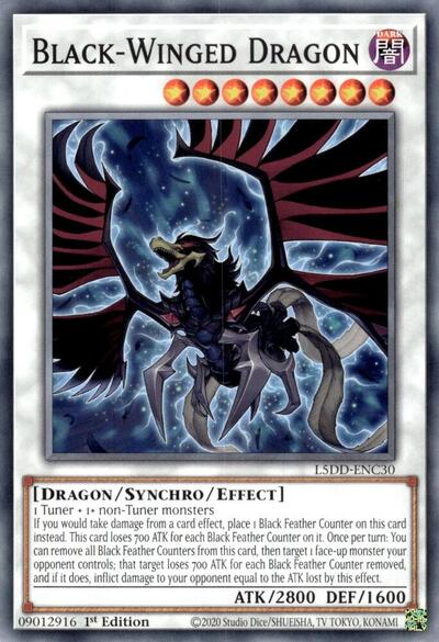 Black-Winged Dragon (Common) [L5DD-ENC30-C]