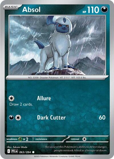 Absol - 063/094 (Common) [PFL-063-C]
