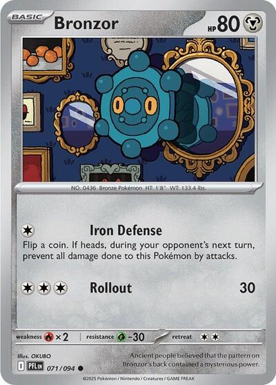 Bronzor - 071/094 (Common) [PFL-071-C]