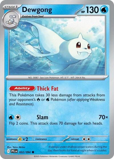 Dewgong - 022/094 (Common) [PFL-022-C]