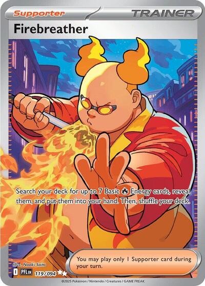 Firebreather - 119/094 (Ultra Rare) [PFL-119-UR]