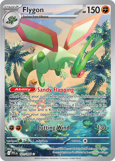 Flygon - 101/094 (Illustration Rare) [PFL-101-IR]