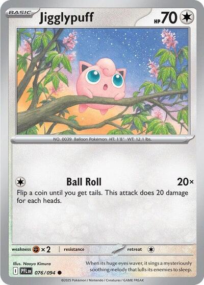 Jigglypuff - 076/094 (Common) [PFL-076-C]