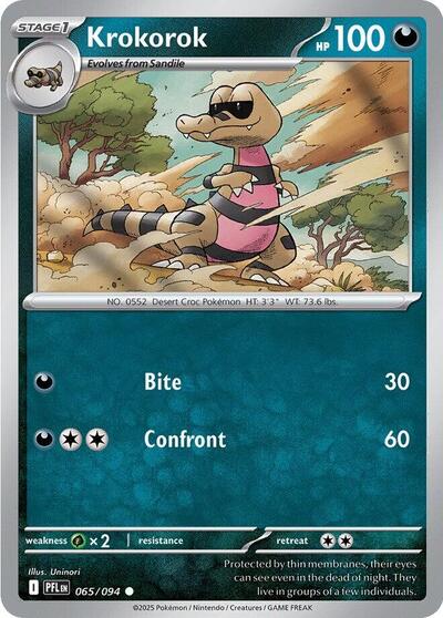 Krokorok - 065/094 (Common) [PFL-065-C]