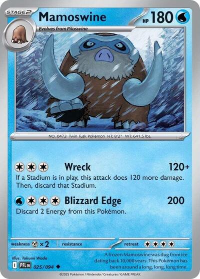 Mamoswine - 025/094 (Uncommon) [PFL-025-U]