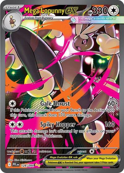Mega Lopunny ex - 128/094 (Special Illustration Rare) [PFL-128-SIR]