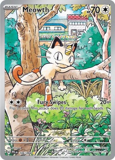 Meowth - 106/094 (Illustration Rare) [PFL-106-IR]