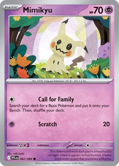 Mimikyu - 042/094 (Common) [PFL-042-C]