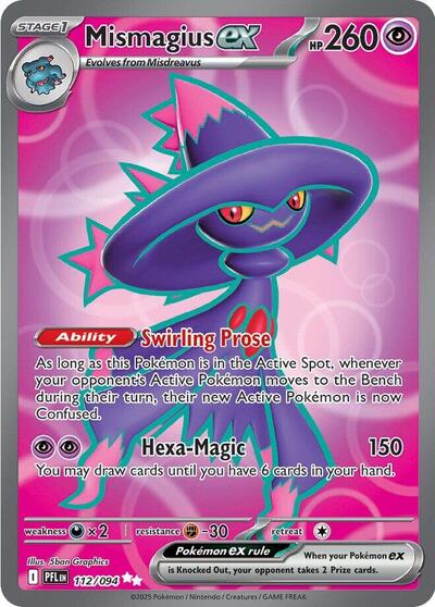 Mismagius ex - 112/094 (Ultra Rare) [PFL-112-UR]