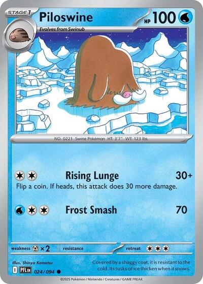 Piloswine - 024/094 (Common) [PFL-024-C]