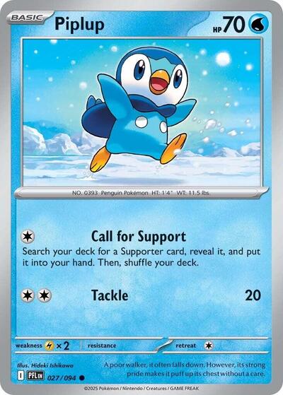 Piplup - 027/094 (Common) [PFL-027-C]