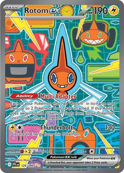 Rotom ex - 126/094 (Special Illustration Rare) [PFL-126-SIR]