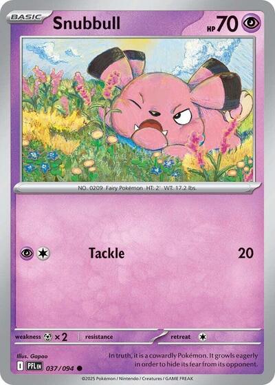 Snubbull - 037/094 (Common) [PFL-037-C]