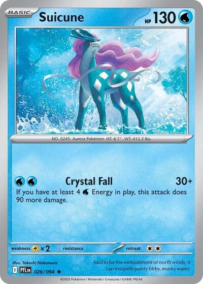 Suicune - 026/094 (Rare) [PFL-026-R]