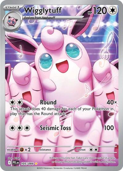 Wigglytuff - 105/094 (Illustration Rare) [PFL-105-IR]