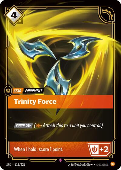 Trinity Force (Rare) [SFD-115-R]