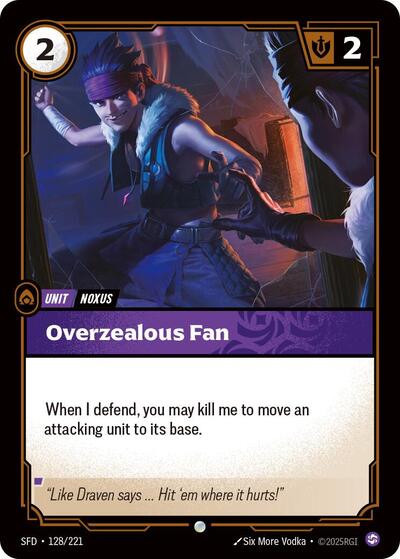 Overzealous Fan (Common) [SFD-128-C]