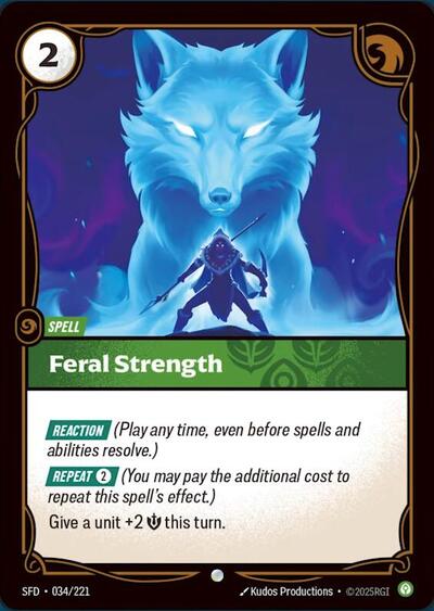 Feral Strength (Common) [SFD-034-C]