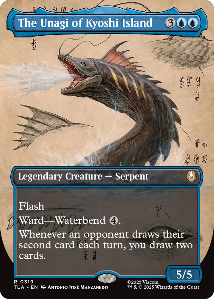 The Unagi of Kyoshi Island - Borderless - Full Art [TLA-319]