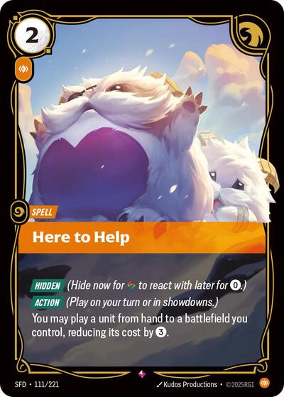 Here to Help (Rare) [SFD-111-R]