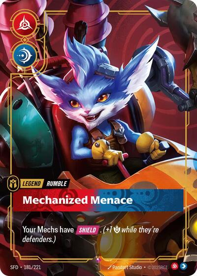 Rumble - Mechanized Menace (Rare) [SFD-181-R]