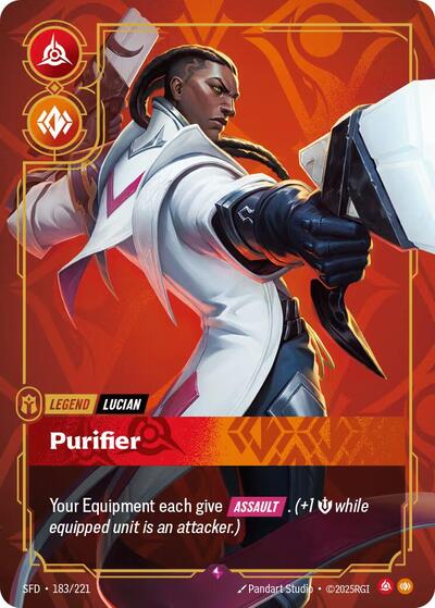 Lucian - Purifier (Rare) [SFD-183-R]
