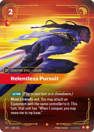 Relentless Pursuit (Epic) [SFD-184-E]