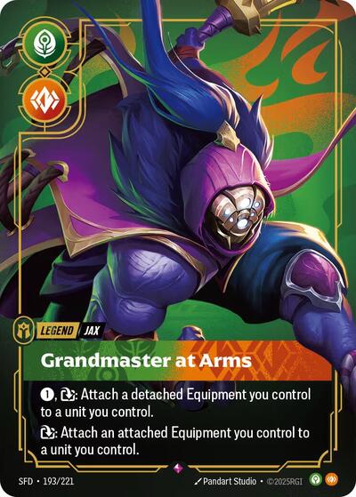 Jax - Grandmaster At Arms (Rare) [SFD-193-R]