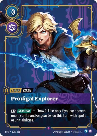 Ezreal - Prodigal Explorer (Rare) [SFD-199-R]