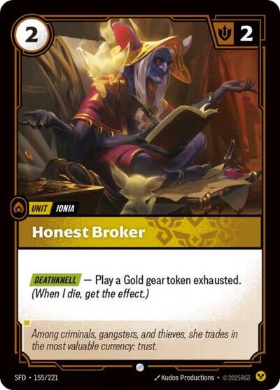 Honest Broker (Common) [SFD-155-C]
