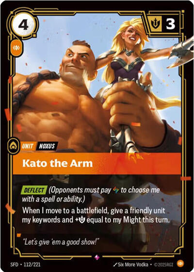 Kato the Arm (Rare) [SFD-112-R]