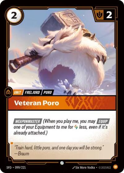 Veteran Poro (Common) [SFD-099-C]