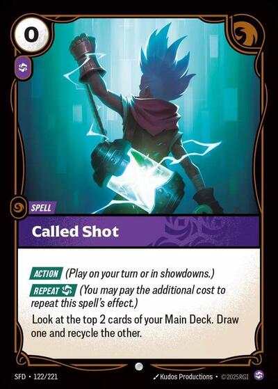 Called Shot (Common) [SFD-122-C]